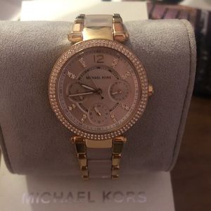 Michael Kors Rose Gold/Blush Watch